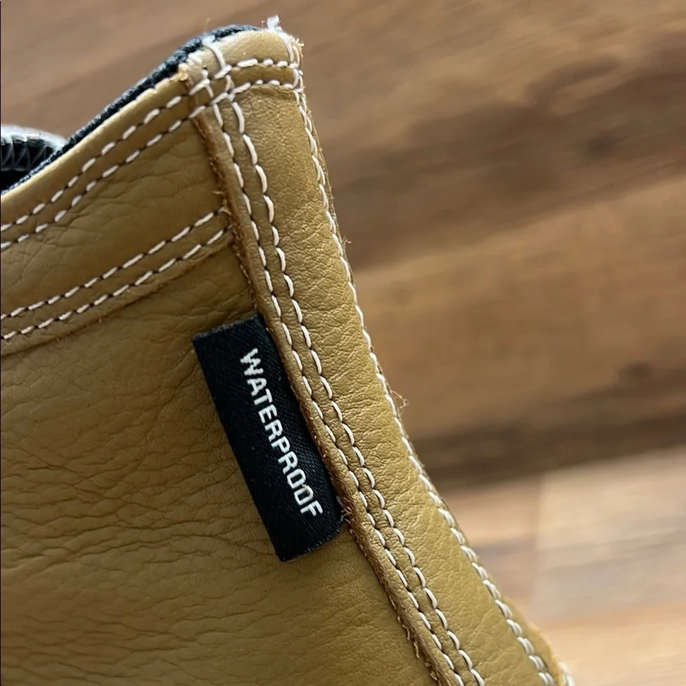 Converse Tan High-Top Sneakers